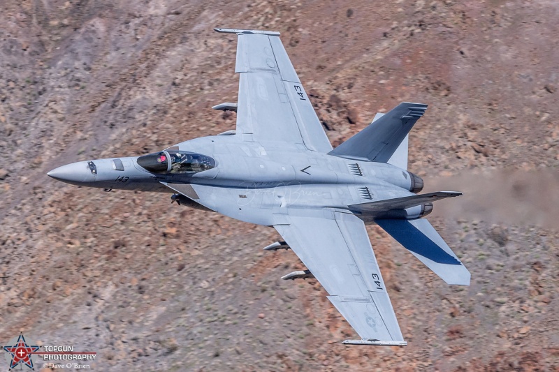 F/A-18E / VFA-143 PUKIN DOGS - AG-134 / 168923
2nd pass through for KNIGHT 31
Keywords: Star Wars Canyon, Low Level, Jedi Transition, Edwards AFB, Panamint Springs, Death Valley, USAF, US Navy, US Marines