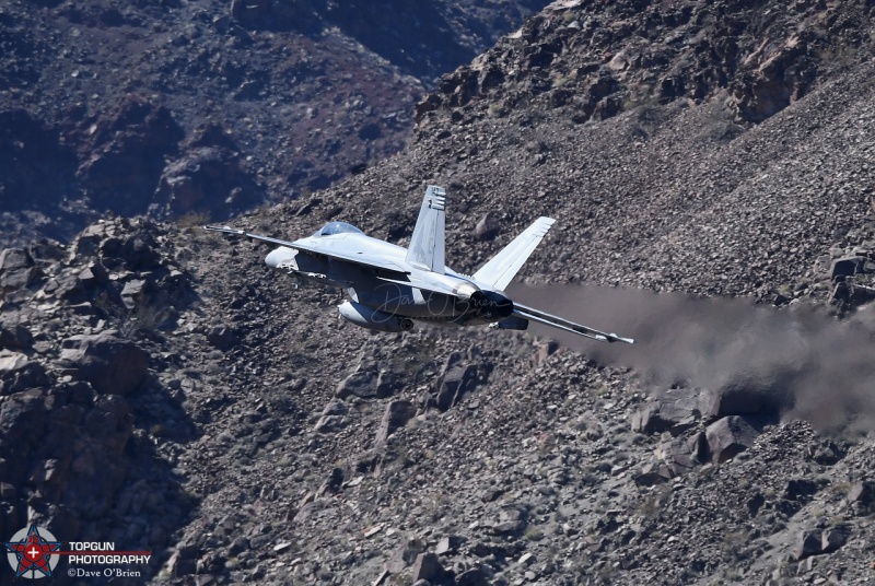 F/A-18E / VFA-143 PUKIN DOGS - AG-143 / 168923
KNIGHT 31 bugging out.
Keywords: Star Wars Canyon, Low Level, Jedi Transition, Edwards AFB, Panamint Springs, Death Valley, USAF, US Navy, US Marines