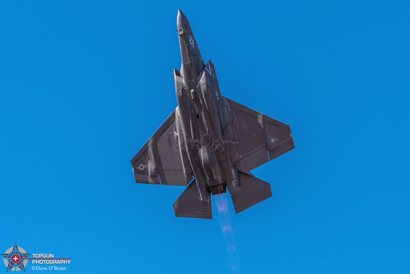 F-35C / VX-9 Vampires - XE-105 / 168842
VAMPIRE 11 climbs over Father Crowley's overlook
Keywords: Star Wars Canyon, Low Level, Jedi Transition, Edwards AFB, Panamint Springs, Death Valley, USAF, US Navy, US Marines, F-35C