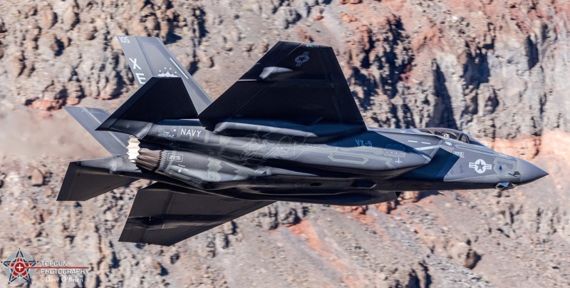 F-35C / VX-9 Vampires - XE-105 / 168842
VAMPIRE 12
Keywords: Star Wars Canyon, Low Level, Jedi Transition, Edwards AFB, Panamint Springs, Death Valley, USAF, US Navy, US Marines, F-35C