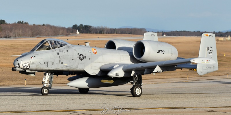 TABOR63
79-0122 / A-10C	
303rd FS / Whiteman AFB, MO
3/28/25
Keywords: Military Aviation, KPSM, Pease, Portsmouth Airport, A-10A Warthog, 303rd FS