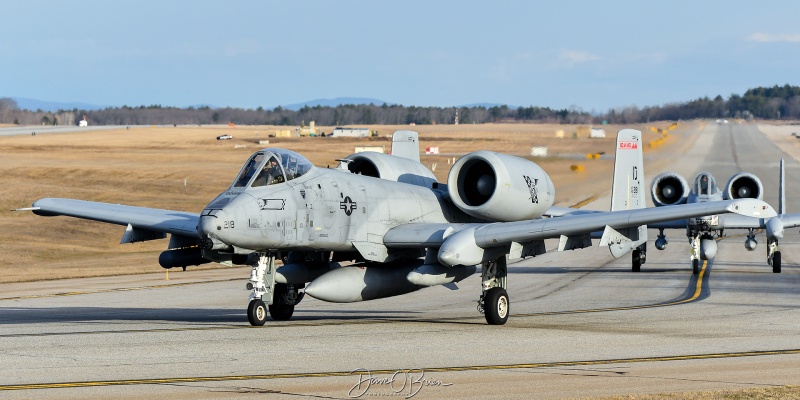 TABOR65
80-0218 / A-10C	
190th FS / Gowen Field ANGB, ID
3/28/25
Keywords: Military Aviation, KPSM, Pease, Portsmouth Airport, A-10A Warthog, 190th FS