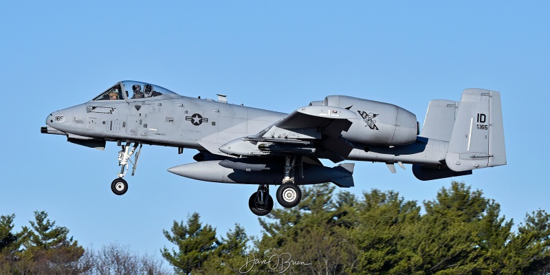 TABOR93
79-0165 / A-10C	
190th FS / Gowen Field ANGB, ID
3/27/26
Keywords: Military Aviation, KPSM, Pease, Portsmouth Airport, A-10C Warthog, 190th FS