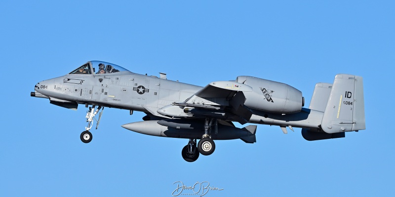 TABOR95
79-0084 / A-10C	
190th FS / Gowen Field ANGB, ID
3/27/26
Keywords: Military Aviation, KPSM, Pease, Portsmouth Airport, A-10C Warthog, 190th FS