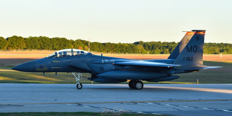 TBOLT12
87-0182 / F-15E	
389th FS / Mountain Home AFB, ID
9/19/26
Keywords: Military Aviation, KPSM, Pease, Portsmouth Airport, F-15E, 389th FS