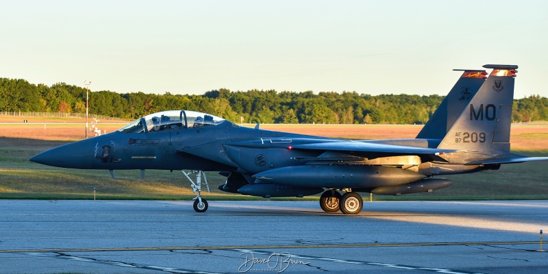 TBOLT13
87-0209 / F-15E	
389th FS / Mountain Home AFB, ID
9/19/26
Keywords: Military Aviation, KPSM, Pease, Portsmouth Airport, F-15E, 389th FS