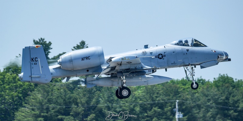 TREND23
A-10C / 79-0113	
303rd FS / Whiteman AFB
6/2/23
Keywords: Military Aviation, KPSM, Pease, Portsmouth Airport, A-10C, 303rd FS