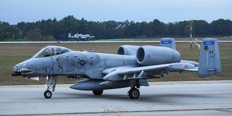 TREND68 
78-0717 / A-10C	
74th FS / Moody AFB, GA
9/24/25
Keywords: Military Aviation, KPSM, Pease, Portsmouth Airport, A-10C Warthog, 74th FS