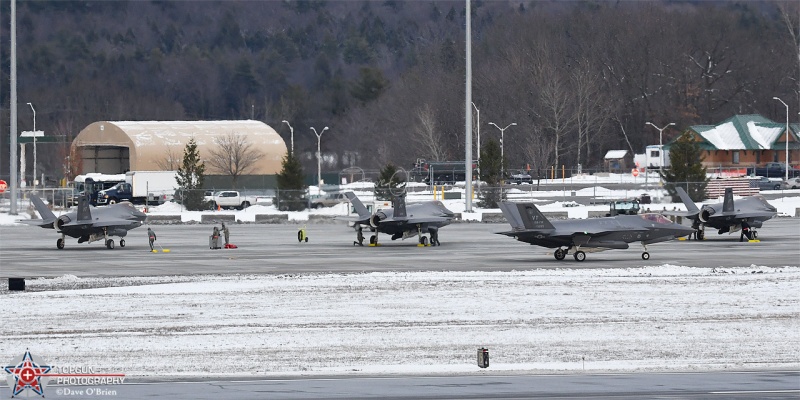 And then there was 5
The ramp is filling up with F-35's, 12/5/19
