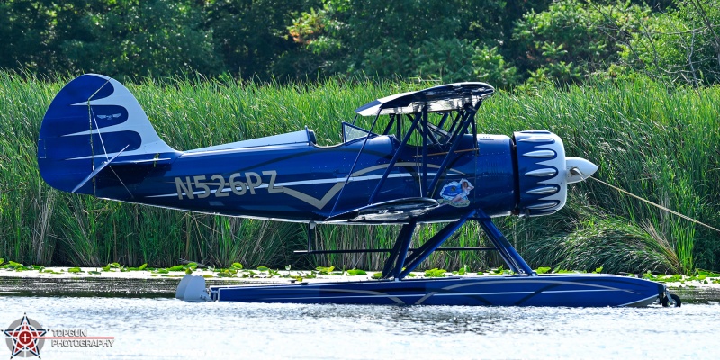 96WI Seaplane Base
WACO YMF-F5C / N526PZ
7/24/26
Keywords: KOSH, Oshkosh, EAA Air Adventure, Air Show, 96WI, Seaplane base