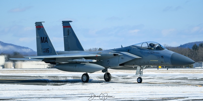 WINK12
F-15C / 85-0115	
104th FW / Barnes ANGB
1/17/24
Keywords: Military Aviation, KBAF, Barnes ANGB, Westfield Airport, F-15C, 104th FW