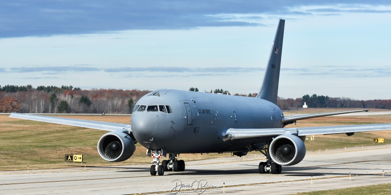 WYLE01
18-46048 / KC-46A	
157th ARW / Pease ANGB, NH
11/20/25
Keywords: Military Aviation, KPSM, Pease, Portsmouth Airport, KC-46A Pegasus, 157th ARW