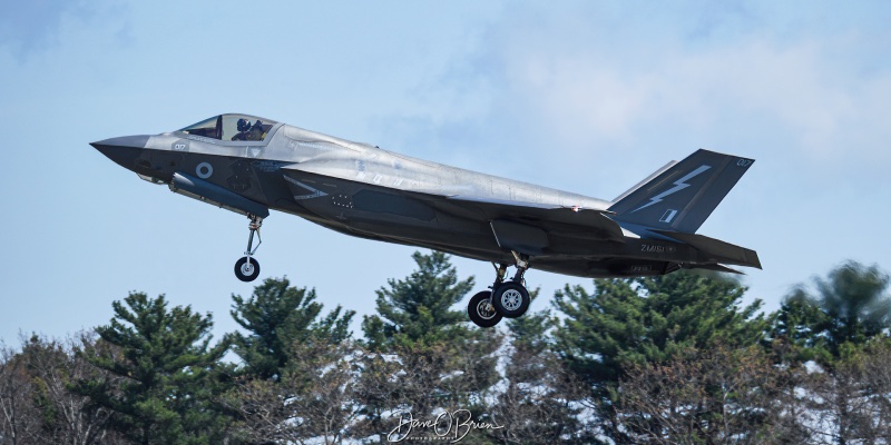 ASCOT9964
F-35B / ZM151	
617sq / RAF Marham, Norfolk
4/27/23
Keywords: Military Aviation, KPSM, Pease, Portsmouth Airport, RAF, F-35B