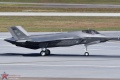 Landing the new F-35 and heading to the guard ramp