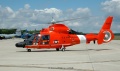 Friday Atlantic City USCG Dauphin arriving