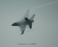 Saturday F-16 demo pulling his own vapor