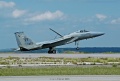 F-15 demo lands after practice