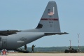 C-130J lands to pick up special forces 