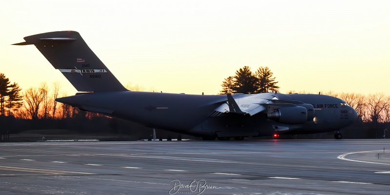 REACH655
C-17A / 06-6160	
21st AS / Travis AFB
2/13/23
Keywords: Military Aviation, KPSM, Pease, Portsmouth Airport, C-17, 21st AS