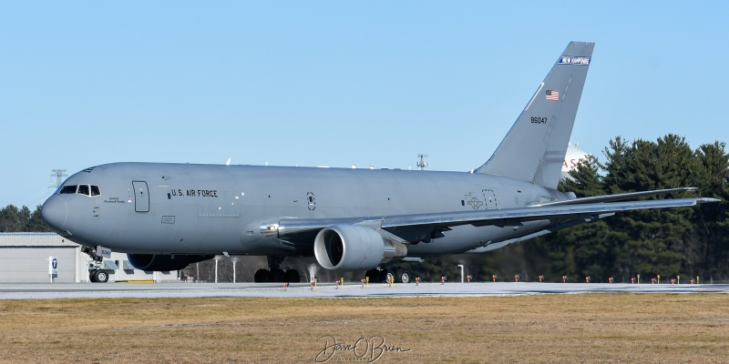 PACK81
KC-46A / 18-46047	
157th ARW / Pease ANGB
12/13/22
Keywords: Military Aviation, KPSM, Pease, Portsmouth Airport, KC-46A Pegasus, 157th ARW