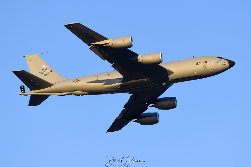 REACH307
KC-135R / 58-0051	
465th ARS / Tinker AFB
1/27/23
Keywords: Military Aviation, KPSM, Pease, Portsmouth Airport, KC-135R, 465th ARS