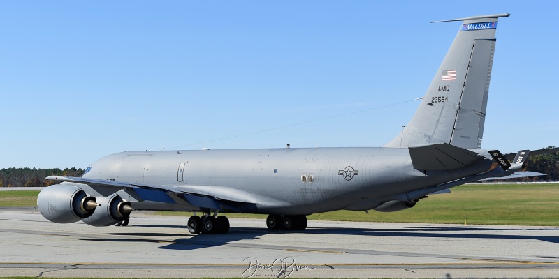 WIDE32
KC-135R / 62-3564	
927th ARW / MacDill AFB
10/29/22
Keywords: Military Aviation, KPSM, Pease, Portsmouth Airport, KC-135R, 197th ARW