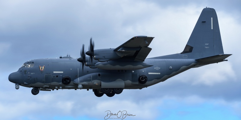 SPOOKY34 working the pattern
AC-130J / 17-5877	
4th SOS / Hurlbert Field
9/29/22 
Keywords: Military Aviation, KPSM, Pease, Portsmouth Airport, AC-130J