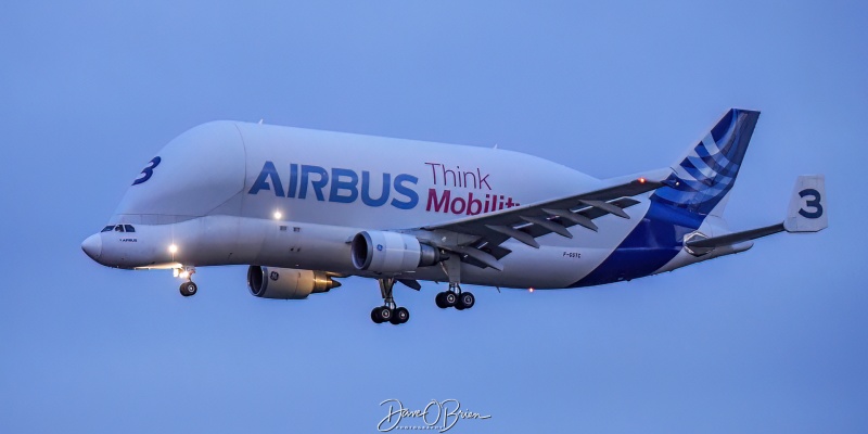 First time seeing the Beluga Carrier
A300-608ST / F-GSTC	
Airbus
2/4/23
Keywords: Airbus Aviation, KPSM, Pease, Portsmouth Airport, Beluga, A300-608ST