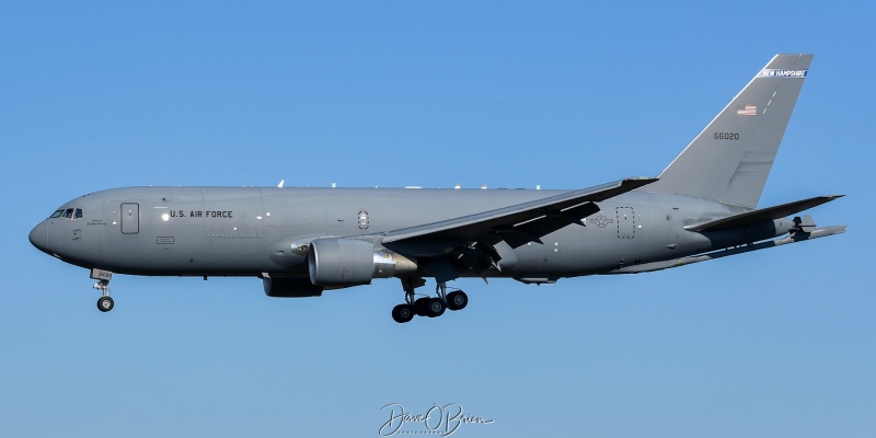 GOLD22
KC-46A / 18-46020	
157th ARW / Pease ANGB
10/07/22
Keywords: Military Aviation, KPSM, Pease, Portsmouth Airport, KC-46A Pegasus, 157th ARW