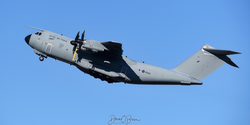 ASCOT4504 departs for Nellis AFB
A400M / ZM418	
24/30/70sq / Brizton Norton
9/24/22 
Keywords: Military Aviation, KPSM, Pease, Portsmouth Airport, RAF, A400